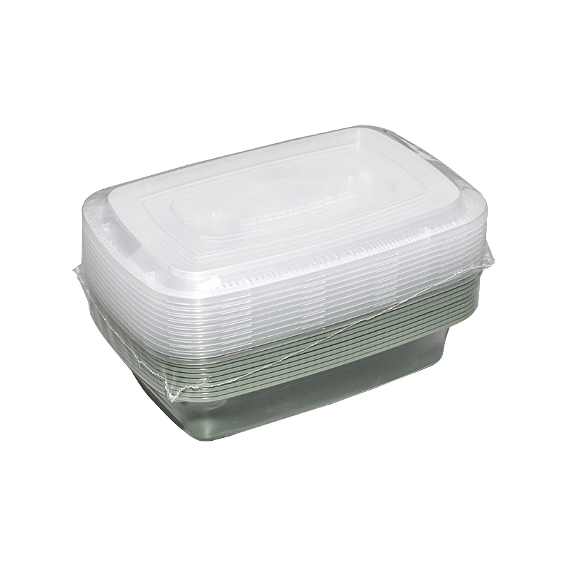 Meal prep plastic voedselcontainers met deksels, herbruikbare lunchboxen