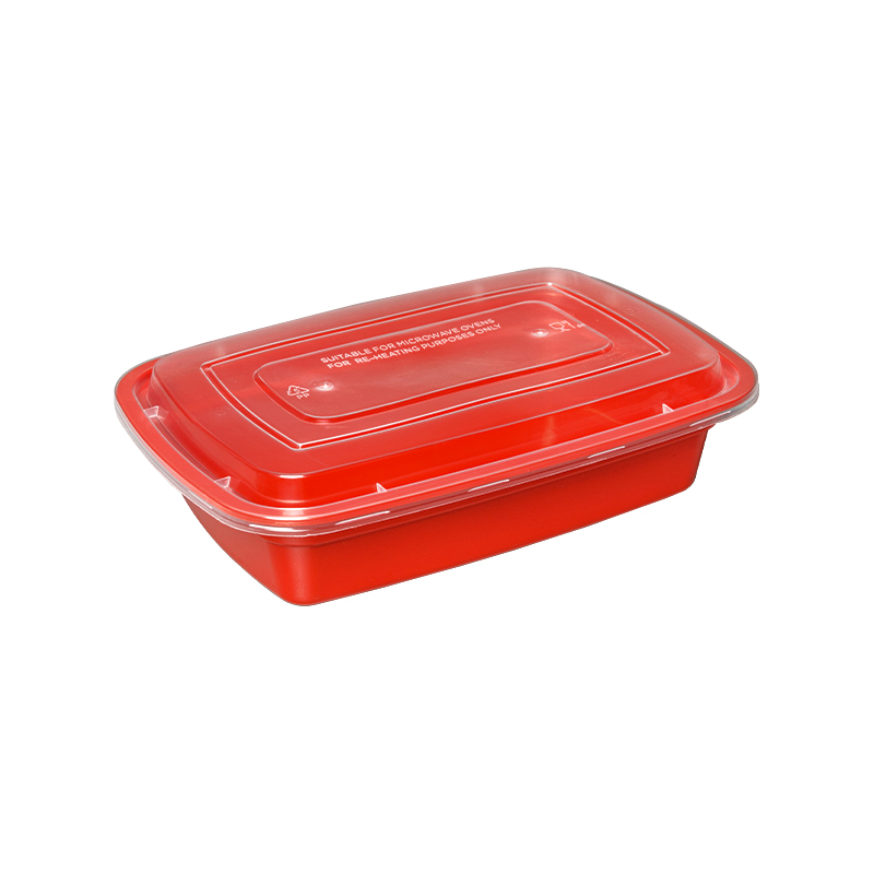 Meal prep plastic voedselcontainers met deksels, herbruikbare lunchboxen