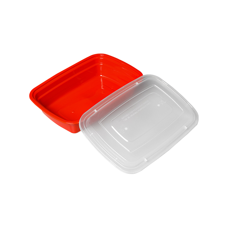 Meal prep plastic voedselcontainers met deksels, herbruikbare lunchboxen