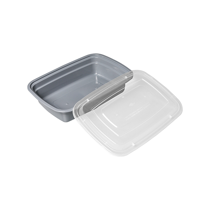 Meal prep plastic voedselcontainers met deksels, herbruikbare lunchboxen