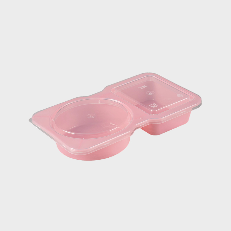 Lekvrije transparante plastic voedseldoos PFB073